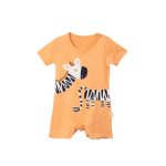 Bacodeseta Zebra Baby Jumpsuit – Orange