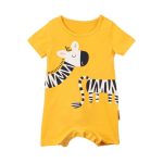 Bacodeseta Zebra Baby Jumpsuit – Yellow